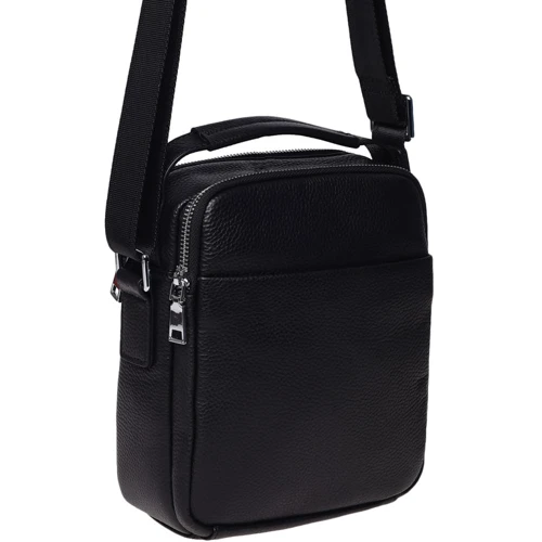 Чоловіча сумка через плече Ricco Grande чорна (K16406a-black): Стать Чоловік