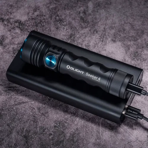 Ліхтар туристичний Olight Seeker 4 matte black (2370.43.67): Світловий потік, лм 3100