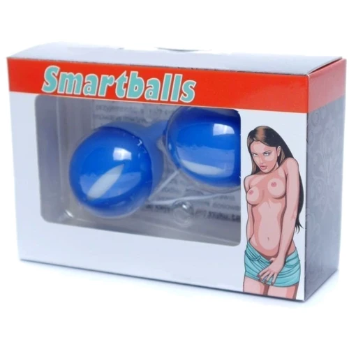 Вагінальні кульки BOSS Series Smartballs Blue (BS6700018)