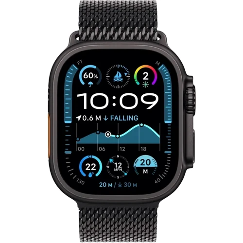 Apple 49mm Black Titanium Milanese Loop - Medium (MXKG3ZM/A): Виробник Apple