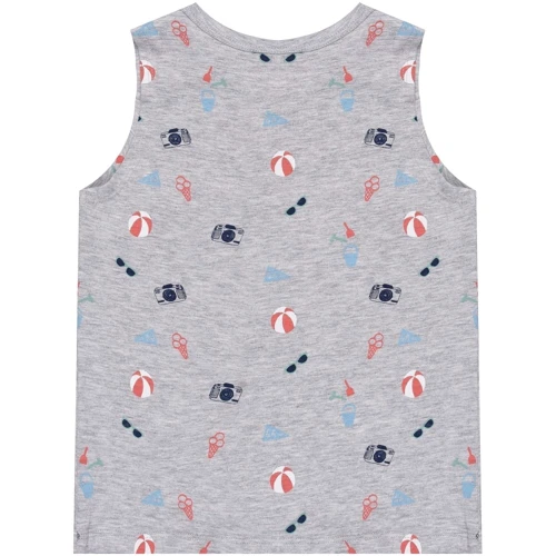 Майка H&M 6332688 92 см серая: Пол Мальчик