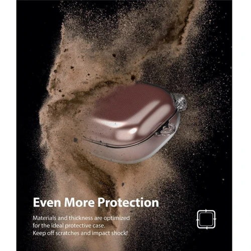 Чехол для наушников Ringke TPU Case Shockproof with Belt Clear (RCS4810) for Samsung Galaxy Buds 2 Pro/Buds 2/Buds Live/Buds Pro фото 6