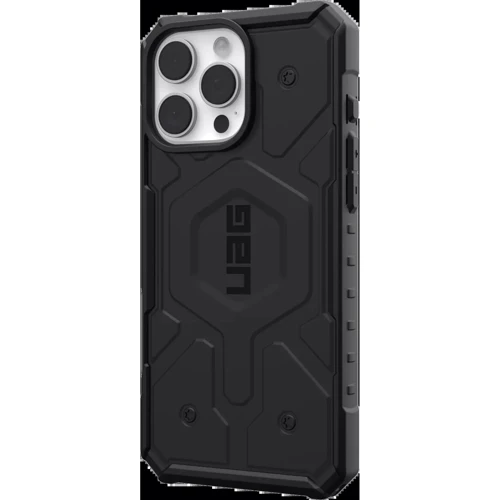 Чехол для iPhone Urban Armor Gear UAG Pathfinder Magsafe Black (114469114040) for iPhone 16 Pro Max: Материалы поликарбонат и полиуретан