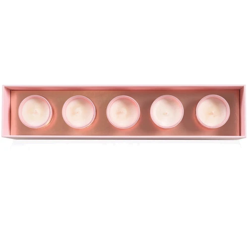 Набор массажных свечей 5 ароматов-афродизиаков HighOnLove Mini Massage Candles Collection, 5 х 35 г