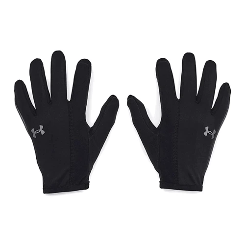 Мужские перчатки Under Armour Storm Run Liner M черные (1377510-001)
