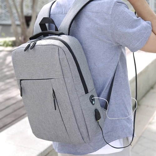 Мужской рюкзак Remoid серый (brvn2890-gray): Застежка Молния