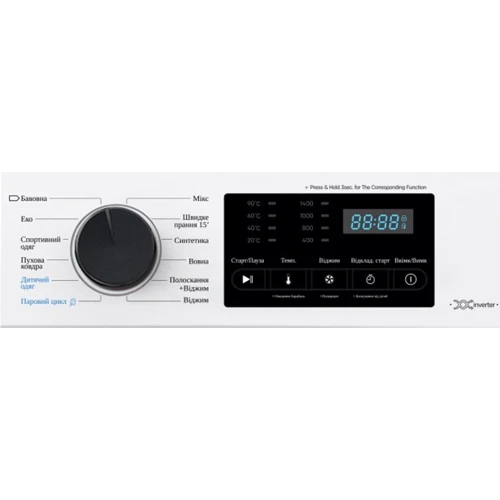 Стиральная машина PRIME Technics PWF 71439 DIV: Тип машины Автомат