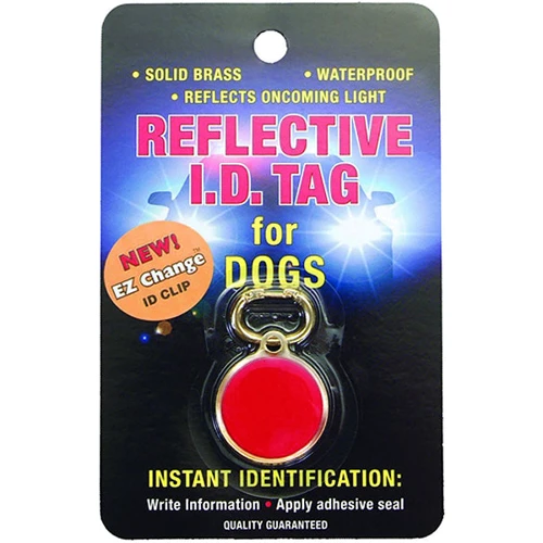 Брелок Coastal ID Tag светоотражающий для адреса на ошейник для собак (45000_DOG)