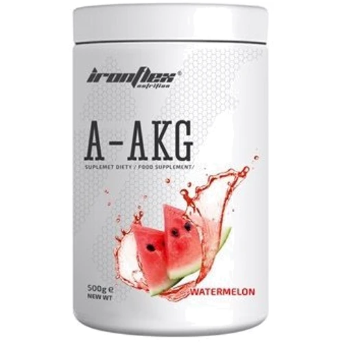 Аминокислота для спорта IronFlex Nutrition A-AKG 500 g /200 servings/ Watermelon