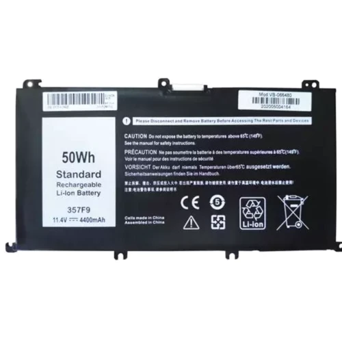 Батарея для ноутбука Dell 357F9 Inspiron 15 7000 11.4V Black 4400mAh OEM (966480)