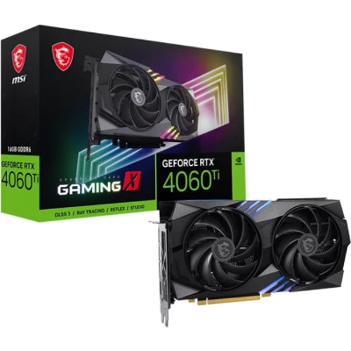 Відеокарта MSI GeForce RTX 4060 Ti GAMING X 16G: інтерфейс PCI Express 4.0 x8