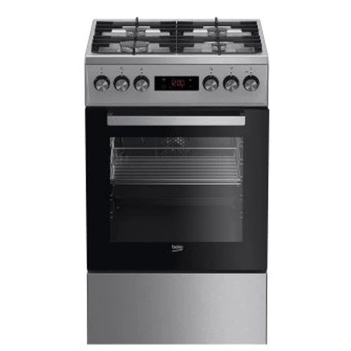 Плита комбінована Beko FSMT52336DXDS: Тип пристрою комбінована плита