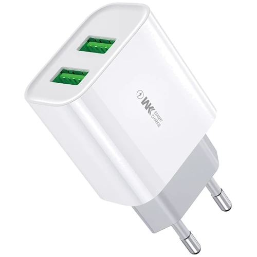 Зарядное устройство WK Design Wall Charger 2xUSB 2.1A White (WP-U51)