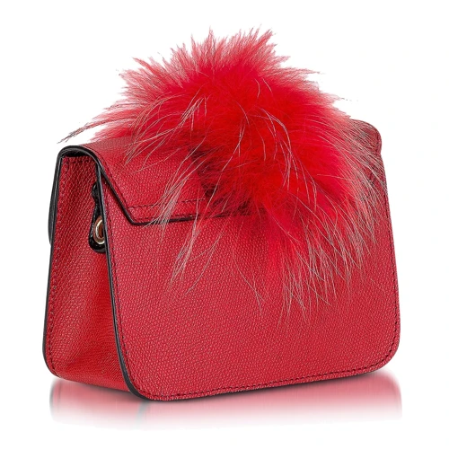 Женская сумка кросс боди Furla Metropolis Jungle Mini красная (881177): Пол Женский