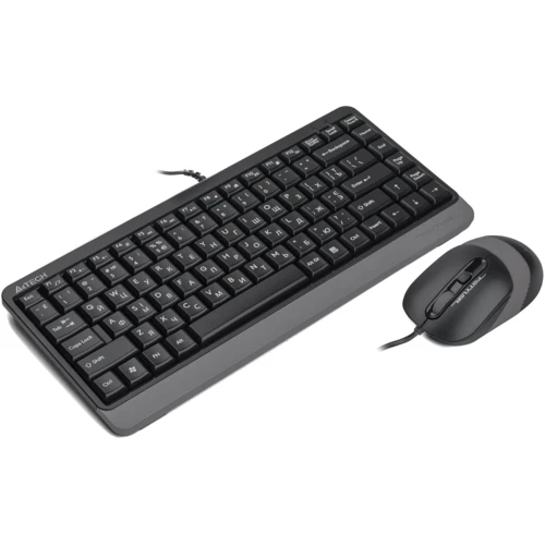 Комплект дротовий A4Tech Fstyler F1110 Grey: Підключення проводное
