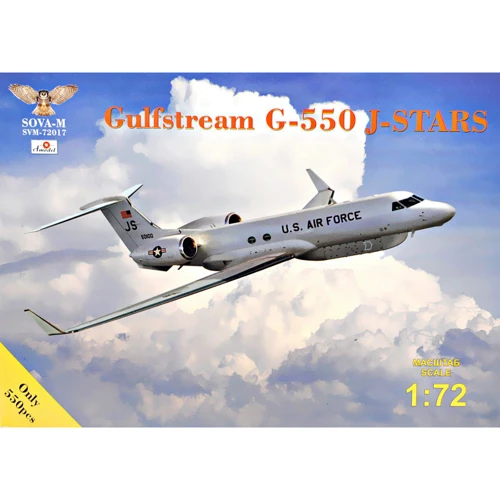 Самолет Sova Model бизнес-класса Gulfstream G-550 J-STARS