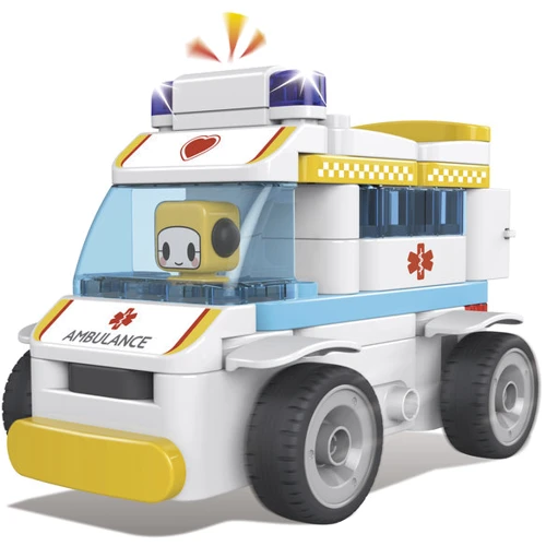 Конструктор PAI BLOKS RC Ambulance с Пультом ДУ 69 деталей