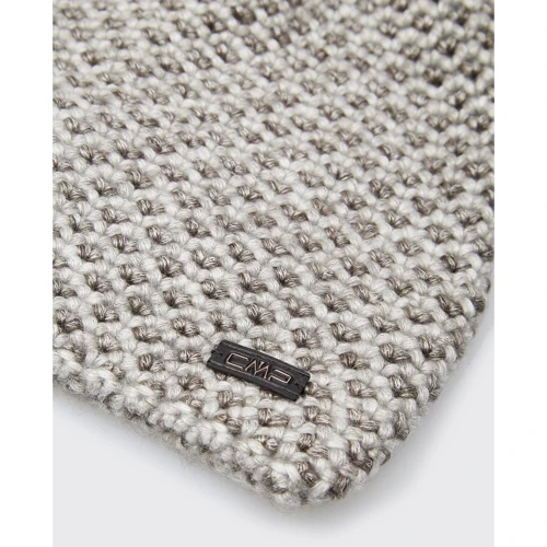 Шапка женская CMP Woman Knitted Hat бежевая (5505225-U901) фото 2