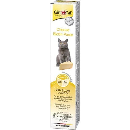 Паста Gimborn GimCat Cheese-Biotin 50 g для котов (4002064401065)