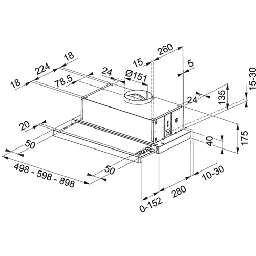 Вытяжка Franke Flexa FTC 632L WH (315.0547.797): Тип монтажа Встраиваемый