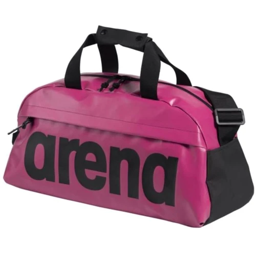 Спортивна сумка arena TEAM DUFFLE 25 BIG LOGO Pink рожева (002480-900): Тип ручки Со съемным ремнем, Короткая ручка, С двумя ручками, Плечевой ремень