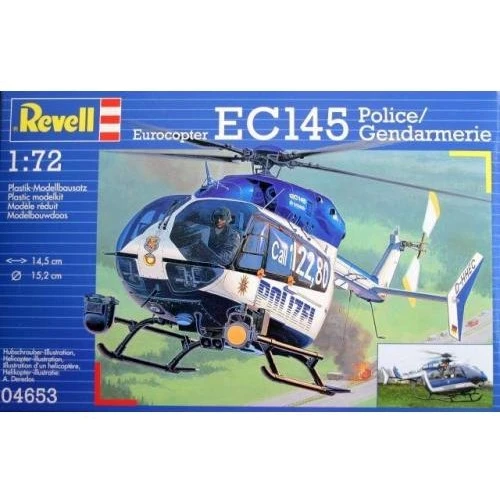 Вертолет Revell EC145 Polizei/Gendarmarie (RV04653)