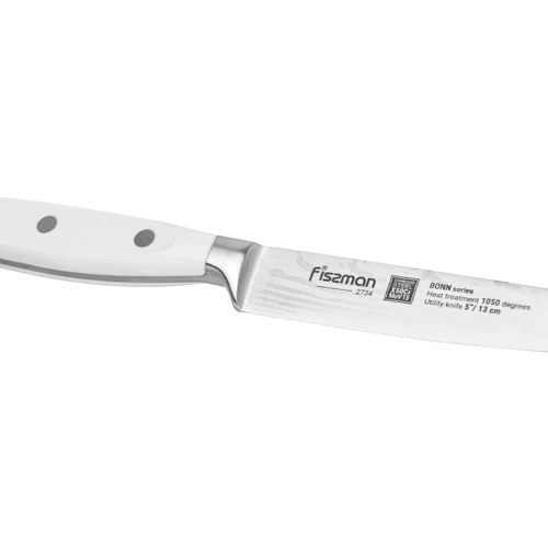 Универсальный нож Fissman Bonn 13 см (2734): Рукоятка Пластик Soft Touch