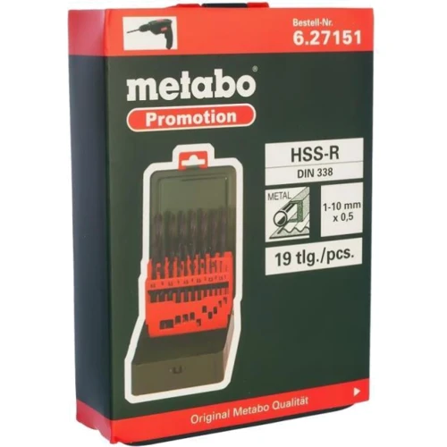 Набір свердел по металу Metabo 627151000: Виробник Metabo