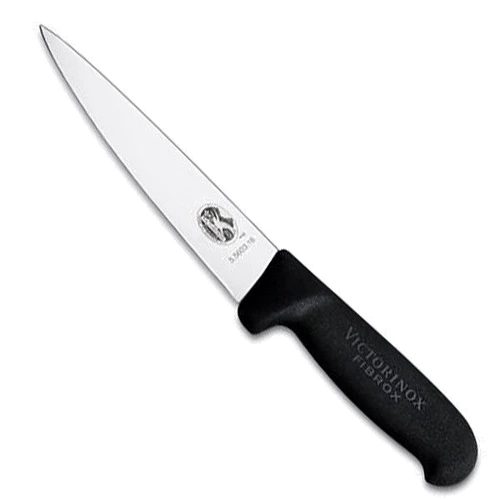 Кухонний ніж Victorinox Fibrox Sticking 12см з черн. ручкою (5.5603.12)