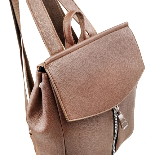 Женский рюкзак Valiria Fashion бежевый (DETAE8194-5-12): Тип ручки Плечевой ремень, Короткая ручка