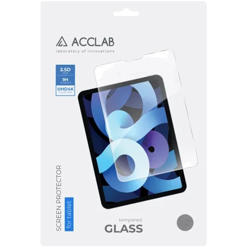 Аксессуар для планшетных ПК ACCLAB Tempered Glass Full Glue Clear for Samsung Galaxy Tab S7 FE 12.4 SM-T735: Цвет прозрачный
