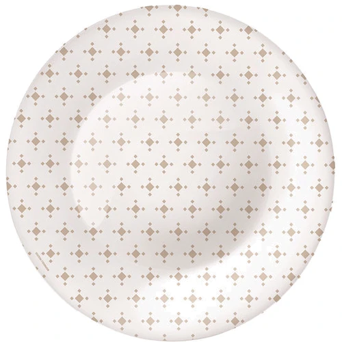 Тарелка десертная Bormioli Rocco Ceramic Beige 21 см (430134FP2121932): Тип Тарелка десертная