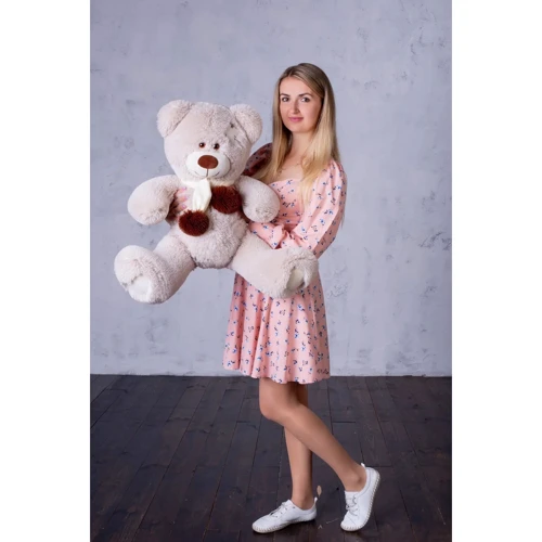 М'яка іграшка Уолтер 80 см марципан