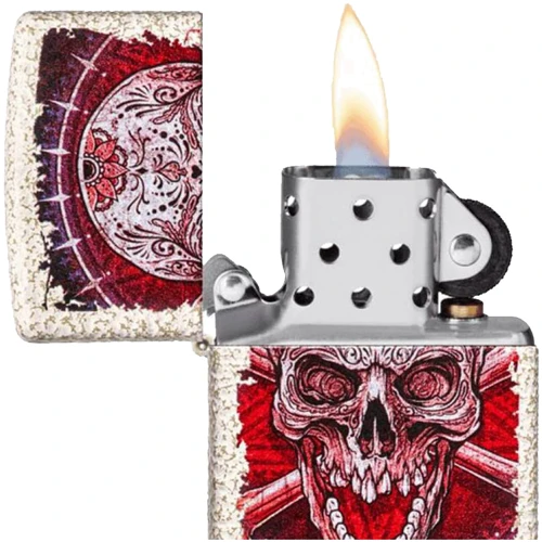 Зажигалка Zippo 49181 Skull Design (49410) фото 3