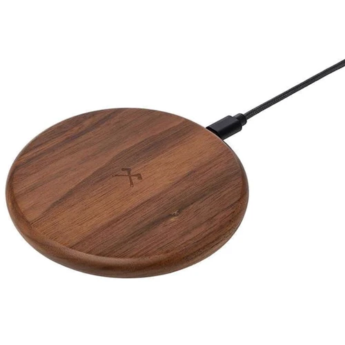 Зарядное устройство Woodcessories Wireless Charging EcoPad Walnut 10W Brown