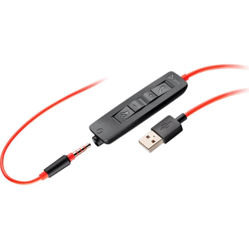 Навушники Poly BlackWire C3315-M USB HS Mono (76J13AA): Тип кріплення оголовные