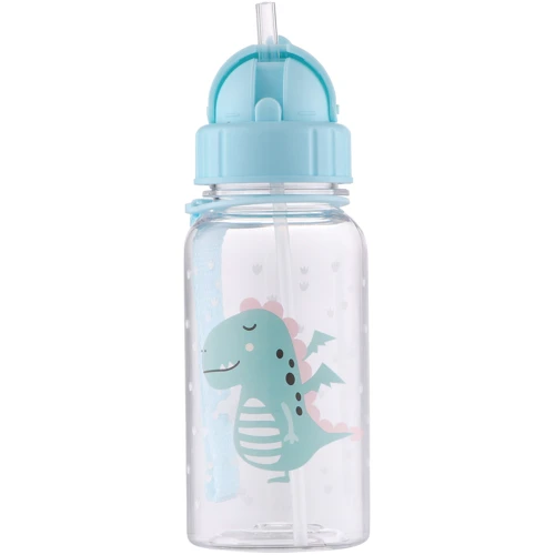 Пляшка для води дитяча Ardesto Dino 500 мл пластик Зелений (AR2252PE): Тип Для воды
