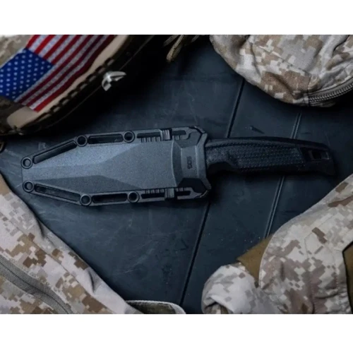 Нож SOG Recondo FX Partially Serrated, Black (SOG 17-22-02-57): Система открывания одной рукой Нет