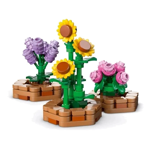 Конструктор LEGO Friends Домик и цветник пчеловодов 1161 деталь (42669): Количество деталей, шт. 1161
