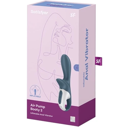 Анальный вибратор Satisfyer Air Pump Booty 2