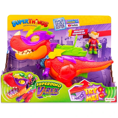 Игровая фигурка SuperThings Rivals of Kaboom Супердино Ви-рекс (PSTSP112IN110)