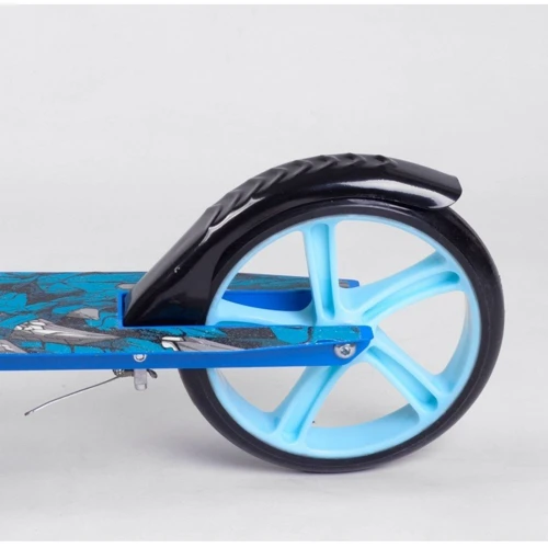 Самокат алюмінієвий Best Scooter синій (30156): Кількість коліс 2