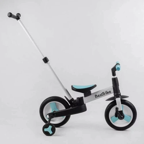Велосипед-трансформер Best Trike родительская ручка съемные педали (56659) фото 6