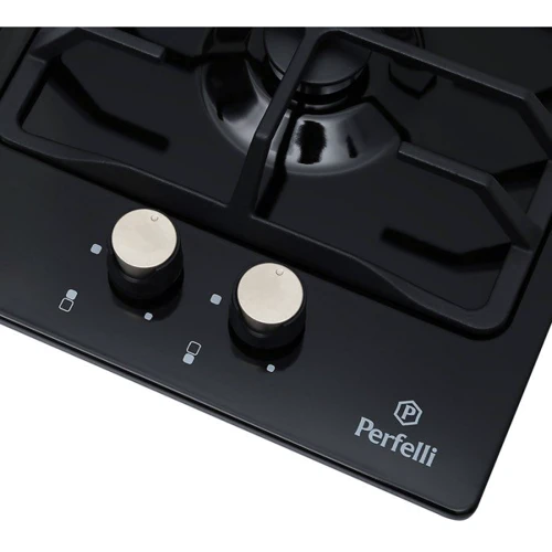 Варочная поверхность газовая Perfelli HGM 317 BL: Рабочая поверхность эмаль