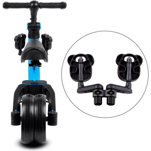 Беговел велосипед Kidwell 3в1 PICO Blue (Hnrt_4718): Цвет синий