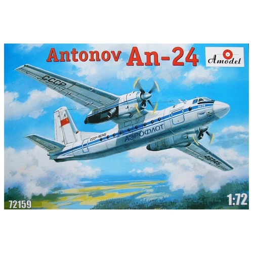 Модель Amodel Літак Антонов Ан-24 (AMO72159)