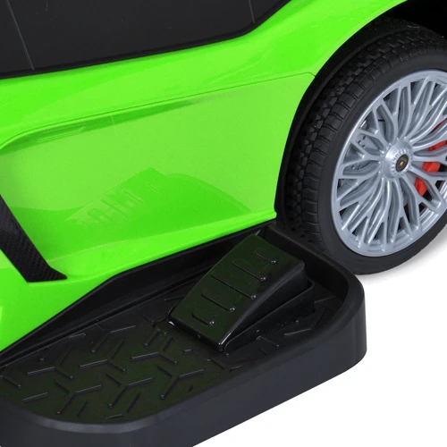 Детский электромобиль-толокар 2в1 Bambi Lamborghini зеленый (M 5777EBL-5)