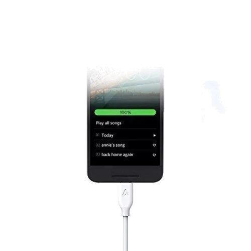 Кабель ANKER USB Cable to USB-C 3.0 Powerline V3 90cm White (A8163H21) фото 4