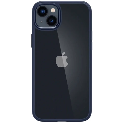 Чехол для iPhone Spigen Ultra Hybrid Navy Blue (ACS05045) for iPhone 14: Материалы поликарбонат и полиуретан