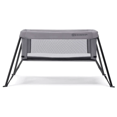 Ліжко-манеж 2 в 1 Kinderkraft Movi Grey (KCMOVI00GRY0000): Колеса немає